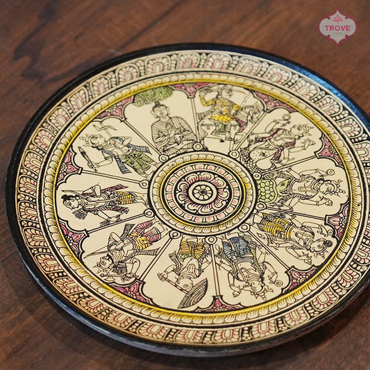 dashavatar decor plate