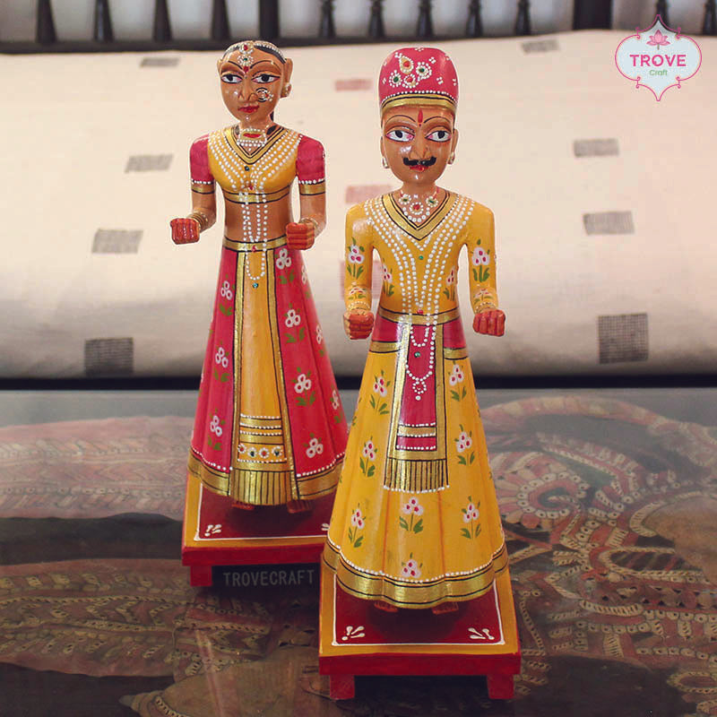 Gangaur Dolls in Set of 2