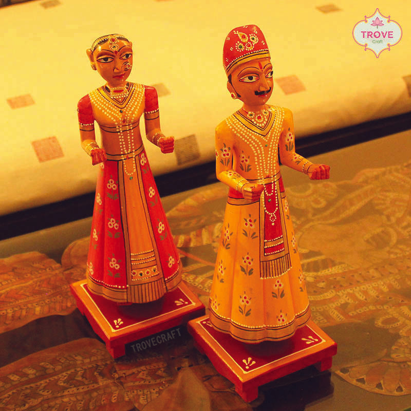 Gangaur Dolls in Set of 2