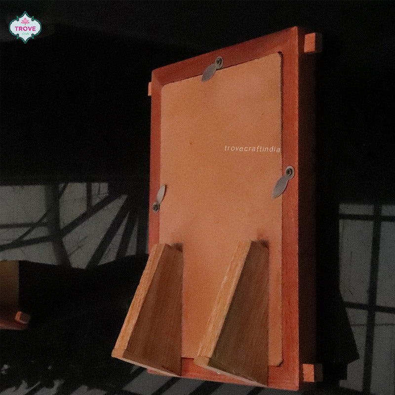 Hand Carved Miniature Rajasthani Door Photo Frame