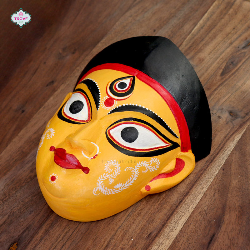 wall mask wooden