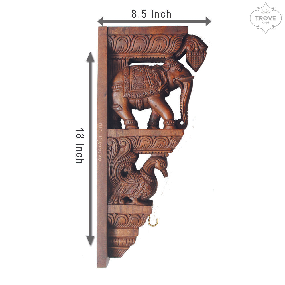 Chettinad Elephant Corbels