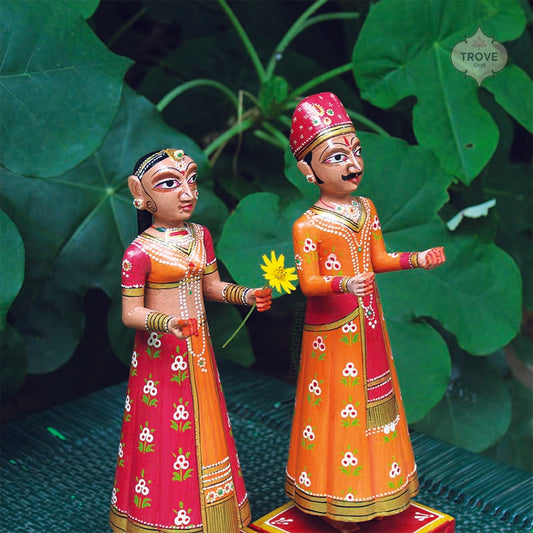 Handpainted Gangour Dolls