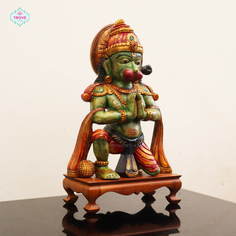 wooden hanuman