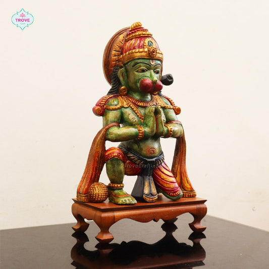 wooden hanuman