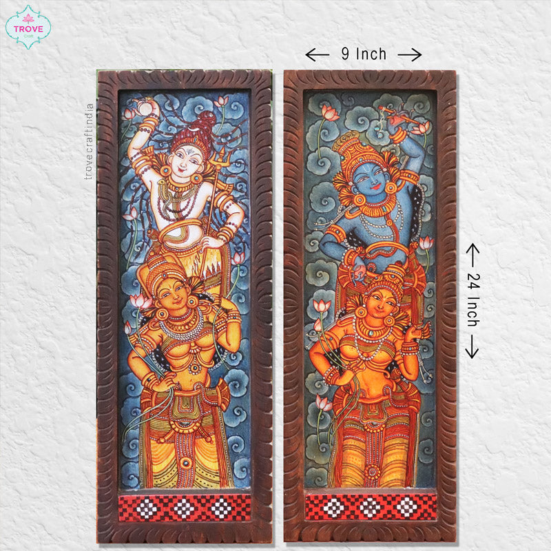 Kerala Mural Framed art