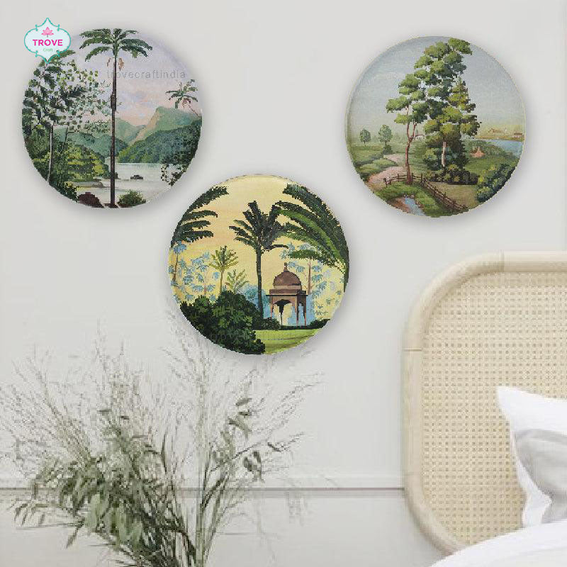 landscape wall plate
