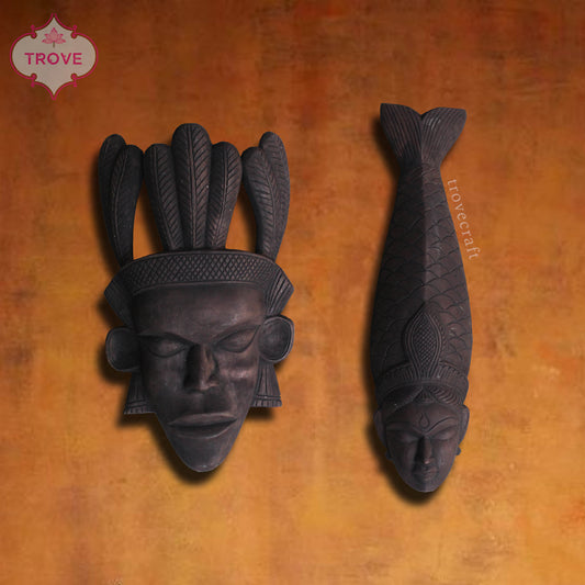 Tribal Wooden Masks 