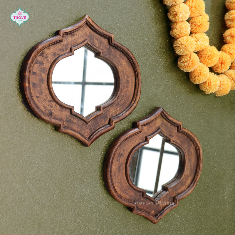 small antique mirror