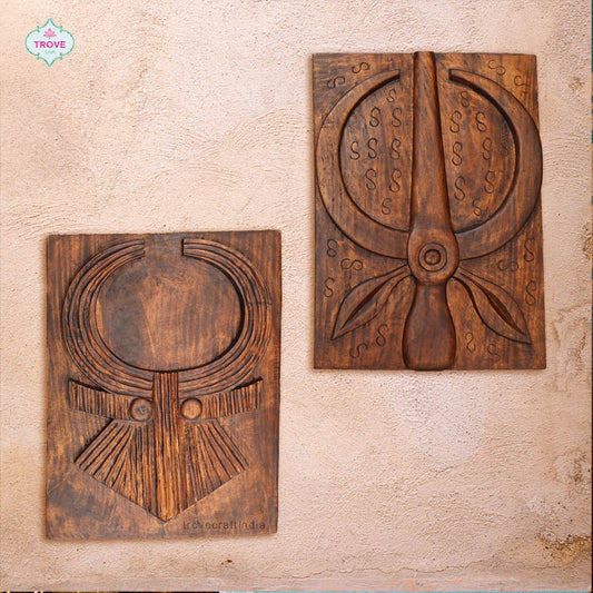 Tribal Naga Wall Panel