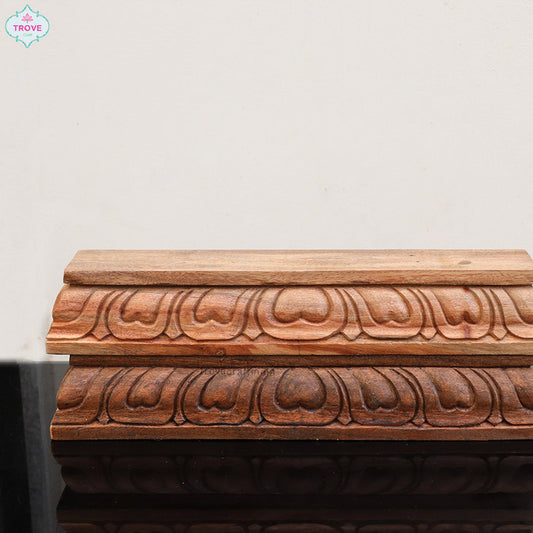 wooden pedestals
