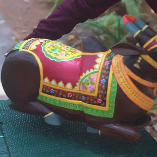 large cow home decor