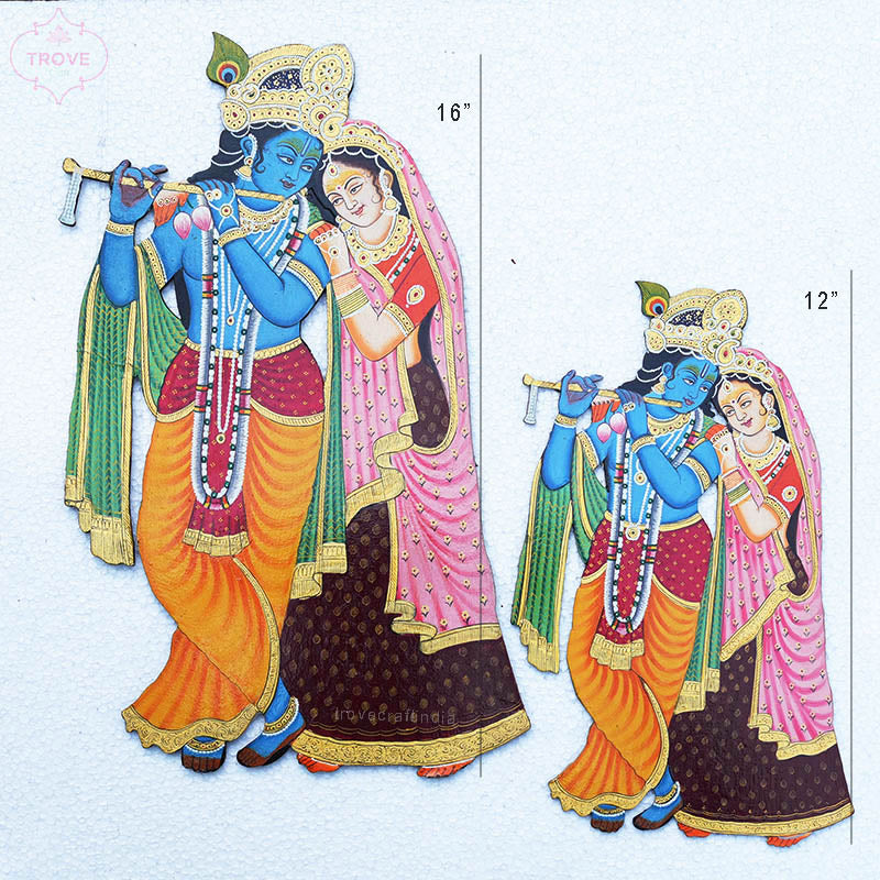 Radha Krishna Cut Out