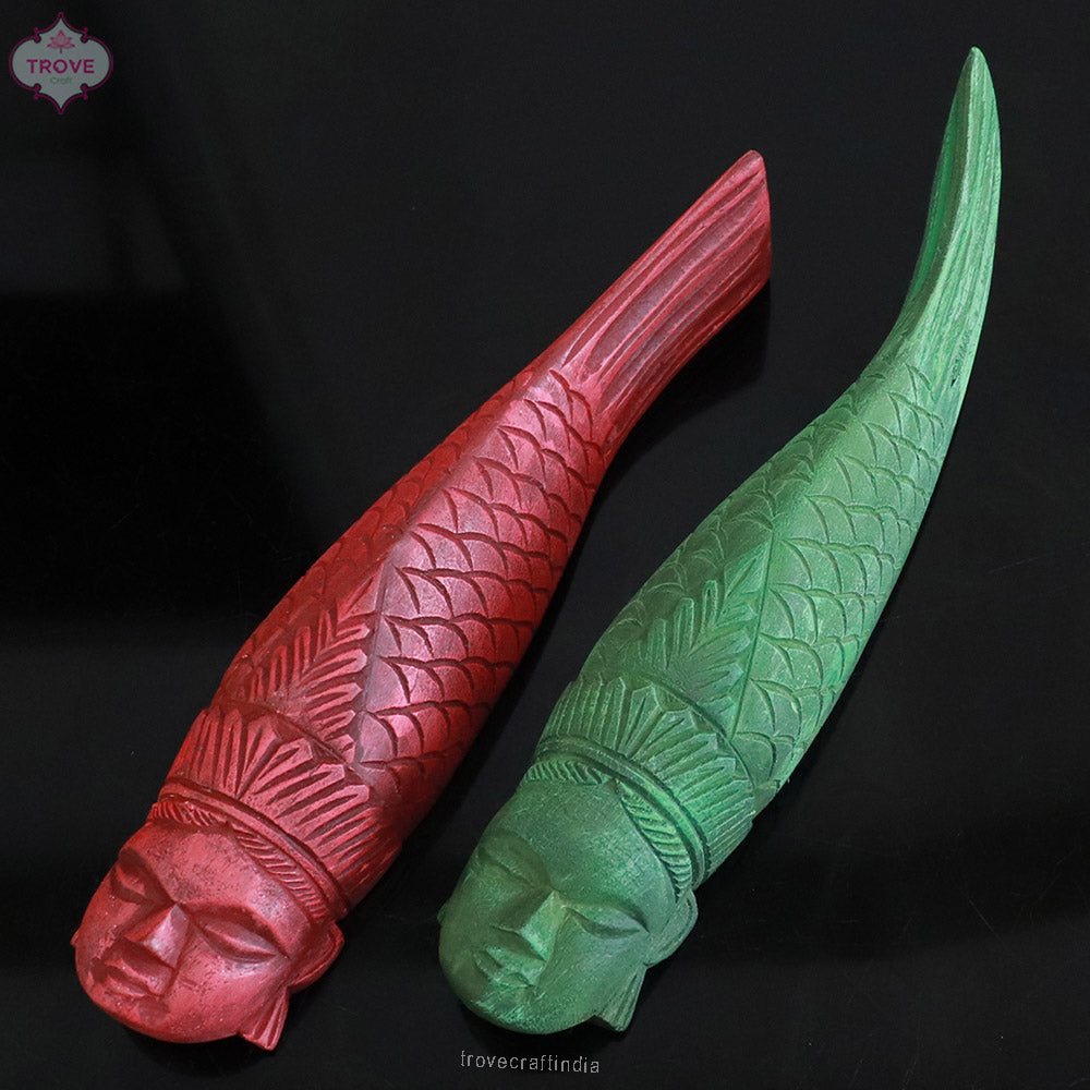 Carved wooden Fish 