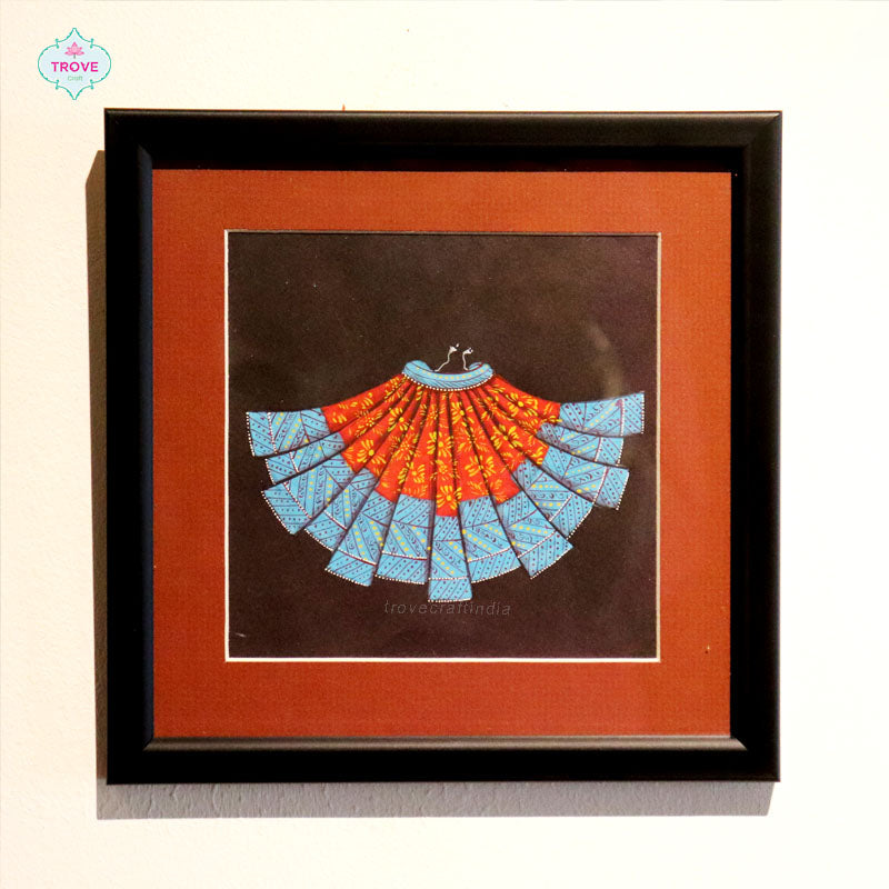rajasthani dress paintng