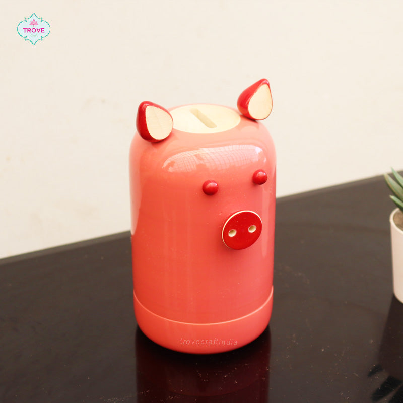 Channapatna Cute Animal Themed - Piggy Bank