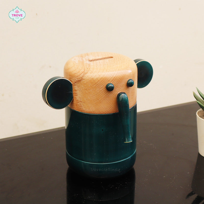 Channapatna Cute Animal Themed - Piggy Bank