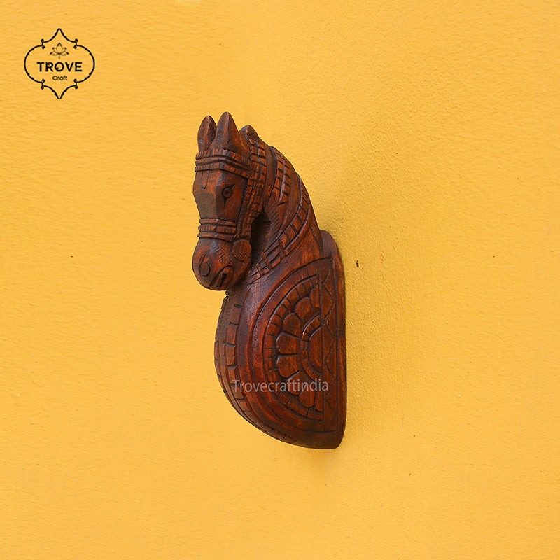 wooden horse bracket