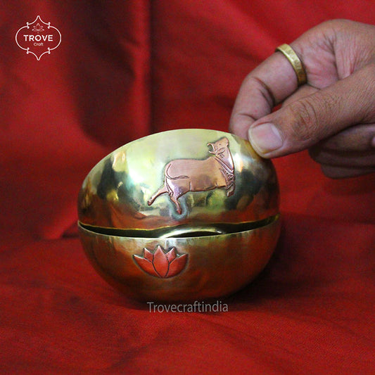 Handmade kansa bowl