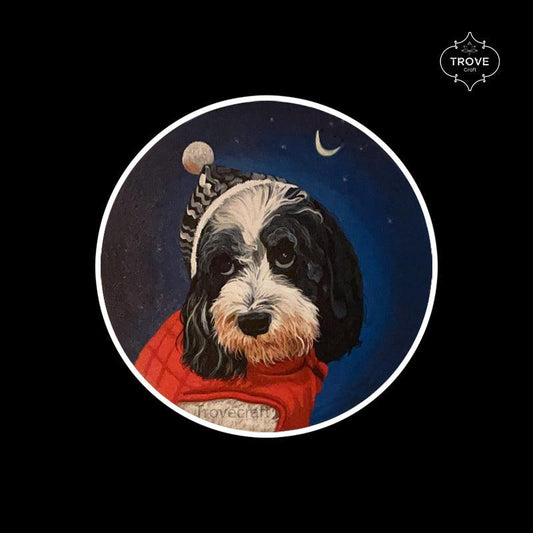 Custom Pet portrait - On Order Only - Trove Craft India