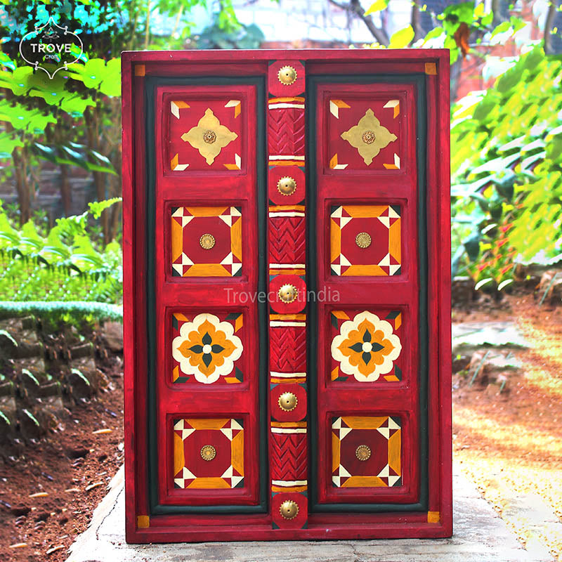 Handpainted traditional door