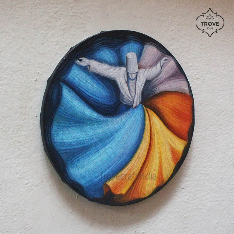 whirling dervish painting